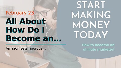 All About How Do I Become an Affiliate Marketer? (A 6-Step Guide)