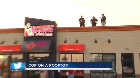 Stop by Dunkin’ Donuts Cop on a Rooftop Friday