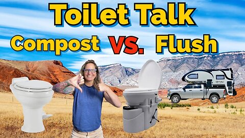 RV Toilets: Composting VS. Flushing, The UGLY Truth