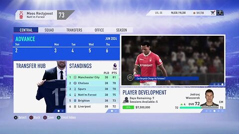 Nottingham Forest S:6 2023-2024 UEFA Champions League Final VS Atlètico Madrid