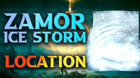 Elden Ring Zamor Ice Storm Sorcery Location