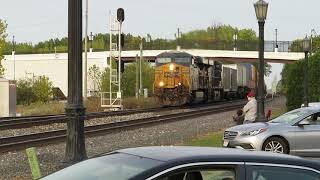 CSX Q017 Intermodal Double-Stack Train From Berea, Ohio October 6, 2020