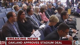 Oakland city council votes to approve proposal for stadium