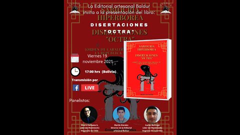 ‼️IMPERDIBLE ‼️ Presentación del 8° libro editado de la Editorial artesanal Baldur.