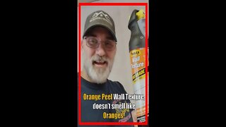 Tips and Tricks with Spray Texture | Homax Orange Peel from Home Depot | #Shorts | 2021/04