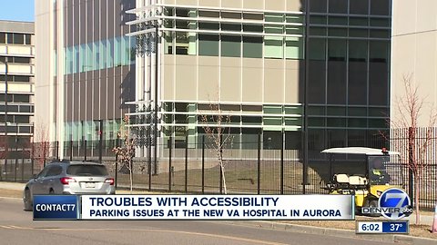 Veterans say parking is a major issue at new VA hospital