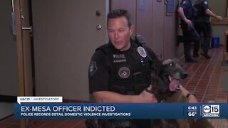 Mesa officer faces domestic violence indictment