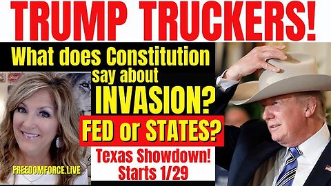 Trump Rally & Truckers to the Rescue! Constitution is Supreme 1/29/24..