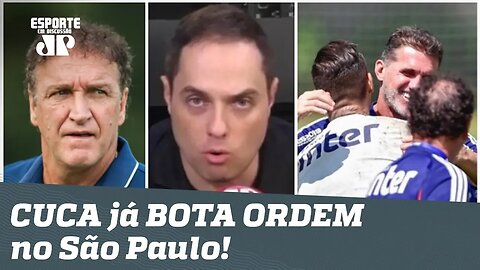 CUCA já começa a "BOTAR ORDEM" no São Paulo! Saiba BASTIDORES!