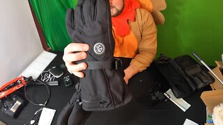 ZAIWOO Heated Gloves for Men Women, 4800mAh Rechargeable Waterproof Battery Electric Heating Glove