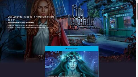 Jogo Grátis: City Legends: Trapped in Mirror Collector's Edition