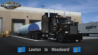 ATS | Kenworth W900 | Lawton OK to Woodward OK | Wind Turbine Tower 37,000lb