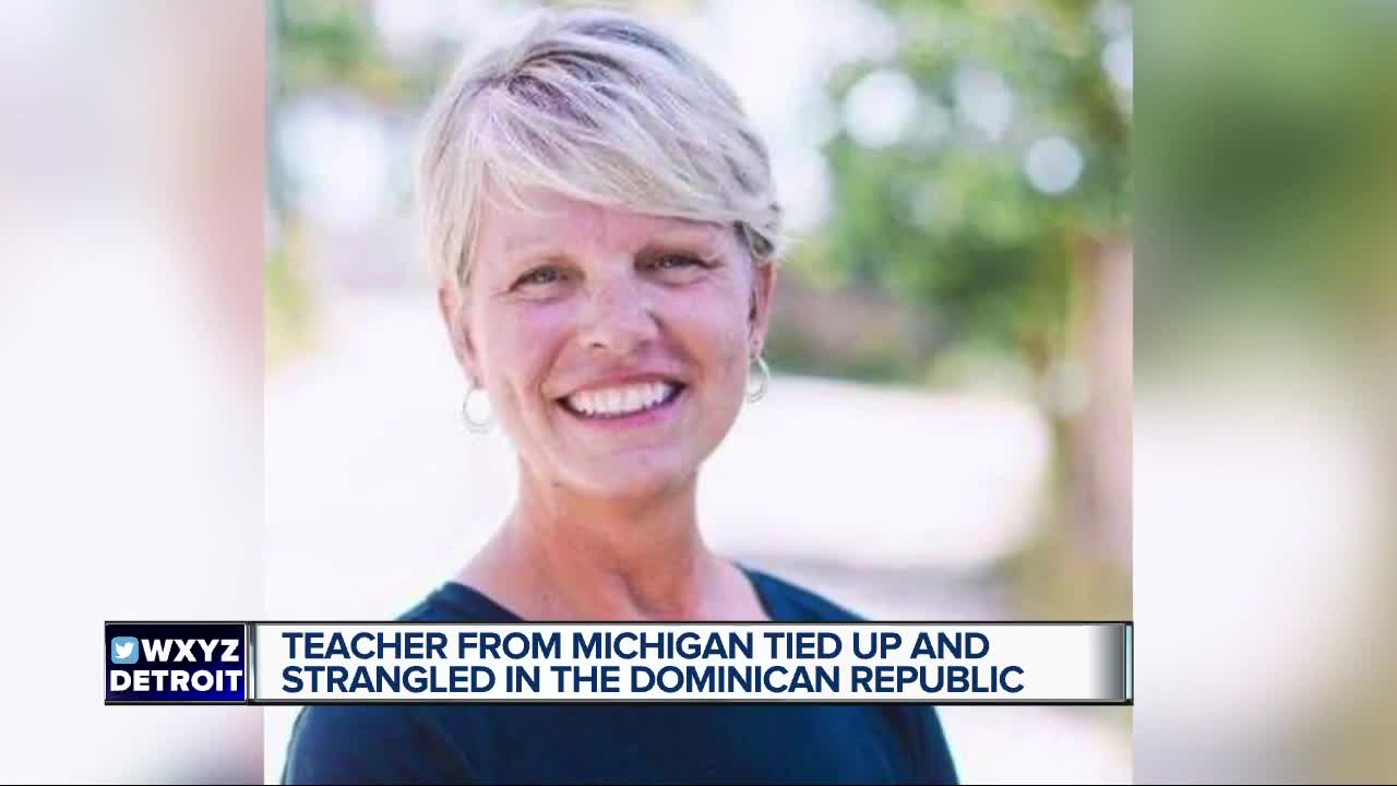 Michigan teacher found strangled to death with feet and hands bound in Dominican Republic