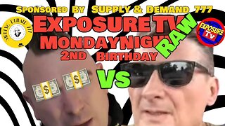 Live 2nd Bday Monday Night Raw The Man of the truth Pp vs Videocraig. Danny styla & SirDodgyDave 🔥