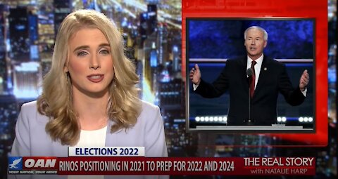 The Real Story - OANN Asa Hutchinson Joins Never-Trumpers