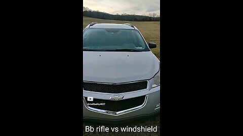 bb gun vs windshield