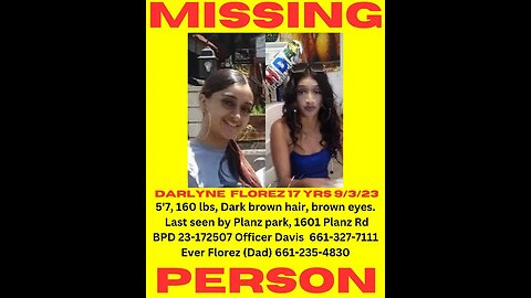 Share and Help Us Find Missing Darlene Florez