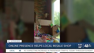 Online presence helps local resale shop