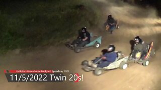 Galletta's Karting: 2022/11/05 Twin-20s Tower Camera ('22 Vol. #8.1)