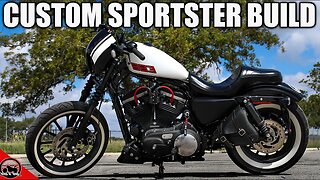 Custom Sportster Build - Harley Davidson Iron 883