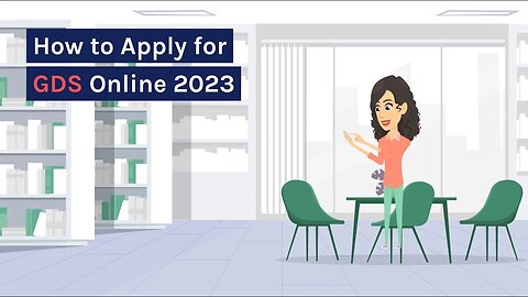 How To Apply For GDS Online 2023 Animated Version