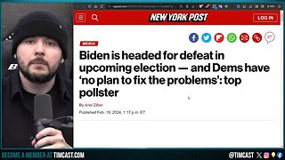 Famed Pollster Nate Silver CALLS IT FOR TRUMP 2024, Says Biden Basically CANT WIN At This Point