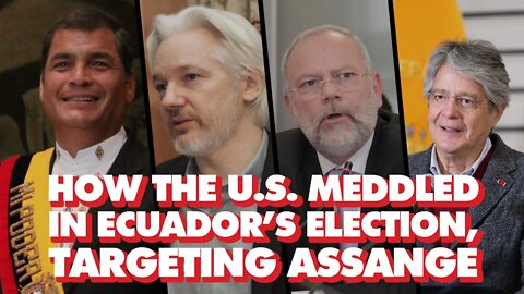 Corruption exposed: US meddled in Ecuador's election, using Julian Assange as bargaining chip
