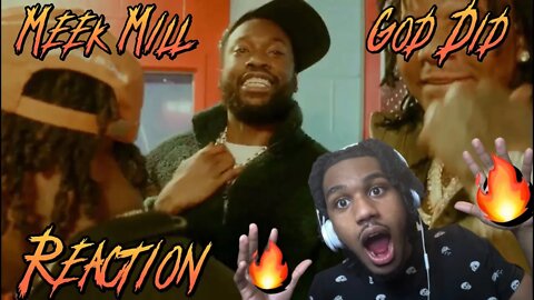 MEEK WENT CRAZY ON THIS! | Meek Mill - God Did (Official Audio) Reaction!