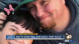 Man to stand trial over deadly stray bullet