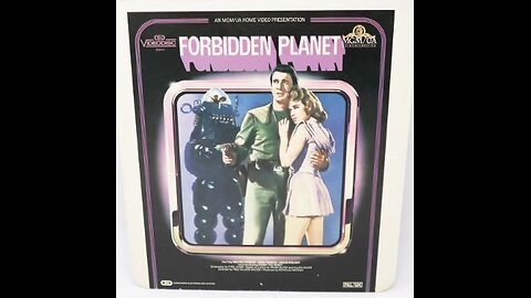 Forbidden Planet (1956) Sealed CED Videodisc Unwrapping