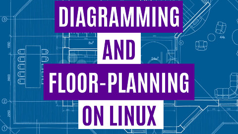 Linux Diagramming & Floor-Planning Tool
