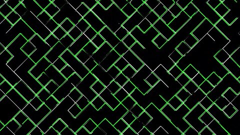 Green Line Grid Background Backdrop Motion Graphics 4K Copyright Freemp4