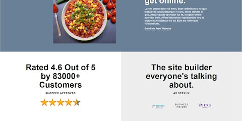 LANDING PAGE WITH MEDIA QUERY | HTML AND CSS