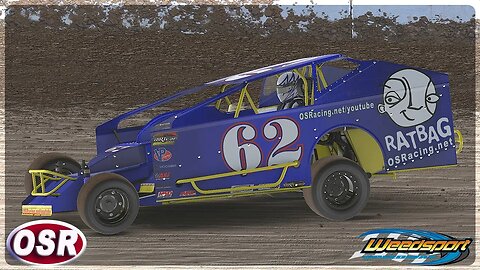 iRacing Big Block Modified Time Trial - Weedsport Speedway - iRacing Dirt #dirtracing #iracingdirt