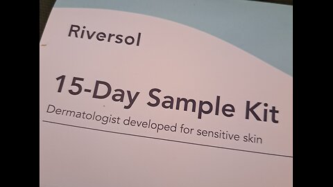 Free Riversol Sample and Couponcode Revealed in Unboxing