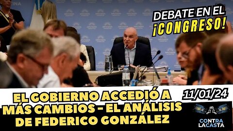 Javier Milei invito al PAPA FRANCISCO a visitar el pais - siguen los debates en el congreso