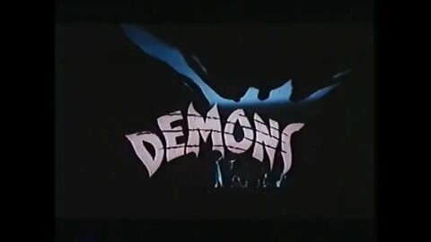 DEMONS (1985) Trailer [#VHSRIP #demons #demonsVHS]