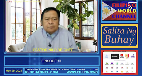 Uploading "Salita Ng Buhay EP#1 - (Pastor Nilo Briones)"