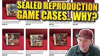 THIS IS SHADY AS HELL! Ebay Seller With "Authentic" Sealed RETRO Game Reproduction Cases!