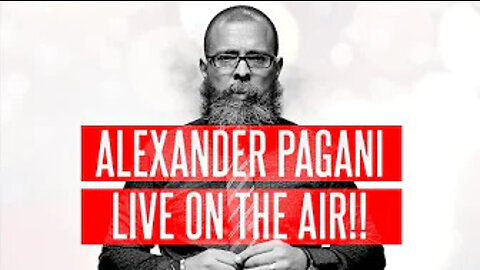 We Are Live On The Air!!! Alexander Pagani