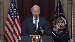 UNWELL: Biden Arrives An Hour Late For Remarks, Repeatedly Coughs Into His Hand
