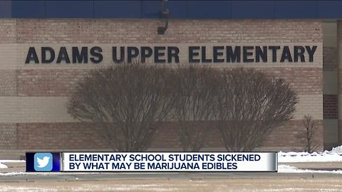 Children become sick at school after allegedly eating marijuana edibles