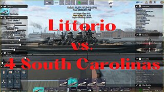 Littorio vs. 4 South Carolinas