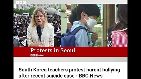 South Korea teachers protest