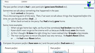 015 - Past Perfect I had done - UNIT 15 - ENGLISH GRAMMAR IN USE