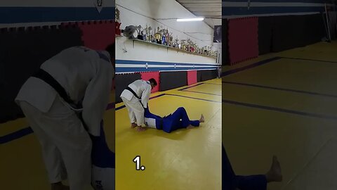 4 passadas para Ippon Seoi Nague! #bjj #judô #ippon #ipponseoinague #kumikata #judo judo