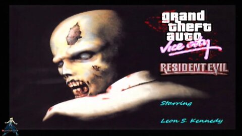 Grand Theft Auto :Vice City-Leon Resident Evil On Xbox