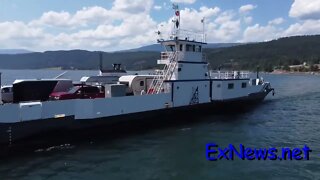 Needles Ferry between Needles BC and Fauquier on Arrow Lake