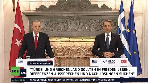 Erdoğan auf Entspannungsmission zwischen Türkei und Griechenland