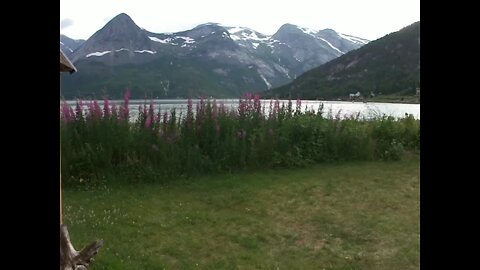 Camping in Norwegen auf den Lofoten in 2011 - herrliche Natur